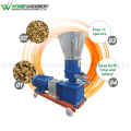 China weiwei mini animal poultry rabbit sinking fish shrimp feed pellet mill